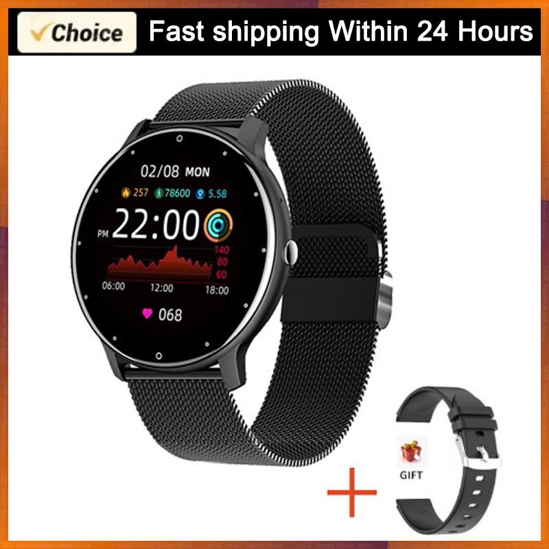 LIGE Smart Watch Women Men Ladies Gift Sport Fitness Men Watches Heart Rate Monitor Waterproof Smartwatch For Android IOS
