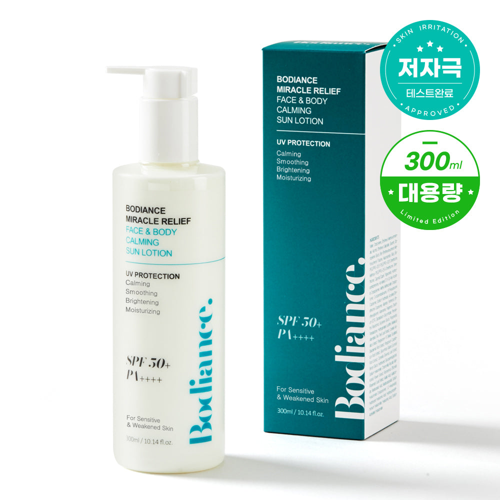 BODIANCE Miracle Relief Face & Body Calming Sunlotion 300ml