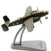 1/144 Scale Alloy Army Green B-25 Bomber Mitchell  Aircraft Model Fighter Airplane Souvenir Collection Toys For Child Adult Gift