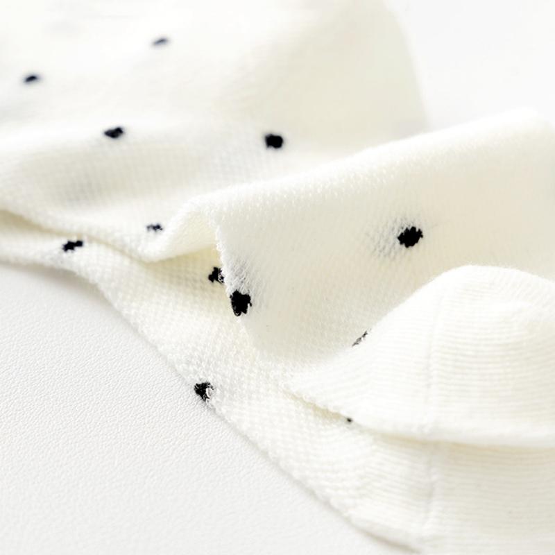 5pairs/set Children's Lovely Animal Boys Socks White Cute Dog Cotton Socks Cartoon Girls Spring Summer Striped Dog Sock