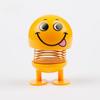 Zabawka z potrząsaną głową na wiosnę Urocza buźka Lalka emocji do samochodu Dekoracja wnętrza na deskę rozdzielczą samochodu