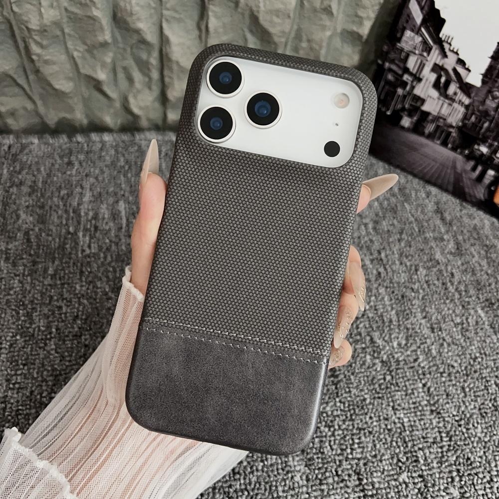 

Деловая кожа на ощупь для чехла Magsafe для iPhone 16 15 14 Plus 13 12 17 Pro Max Air Ультратонкая магнитная безрамочная крышка iPhone17 Air