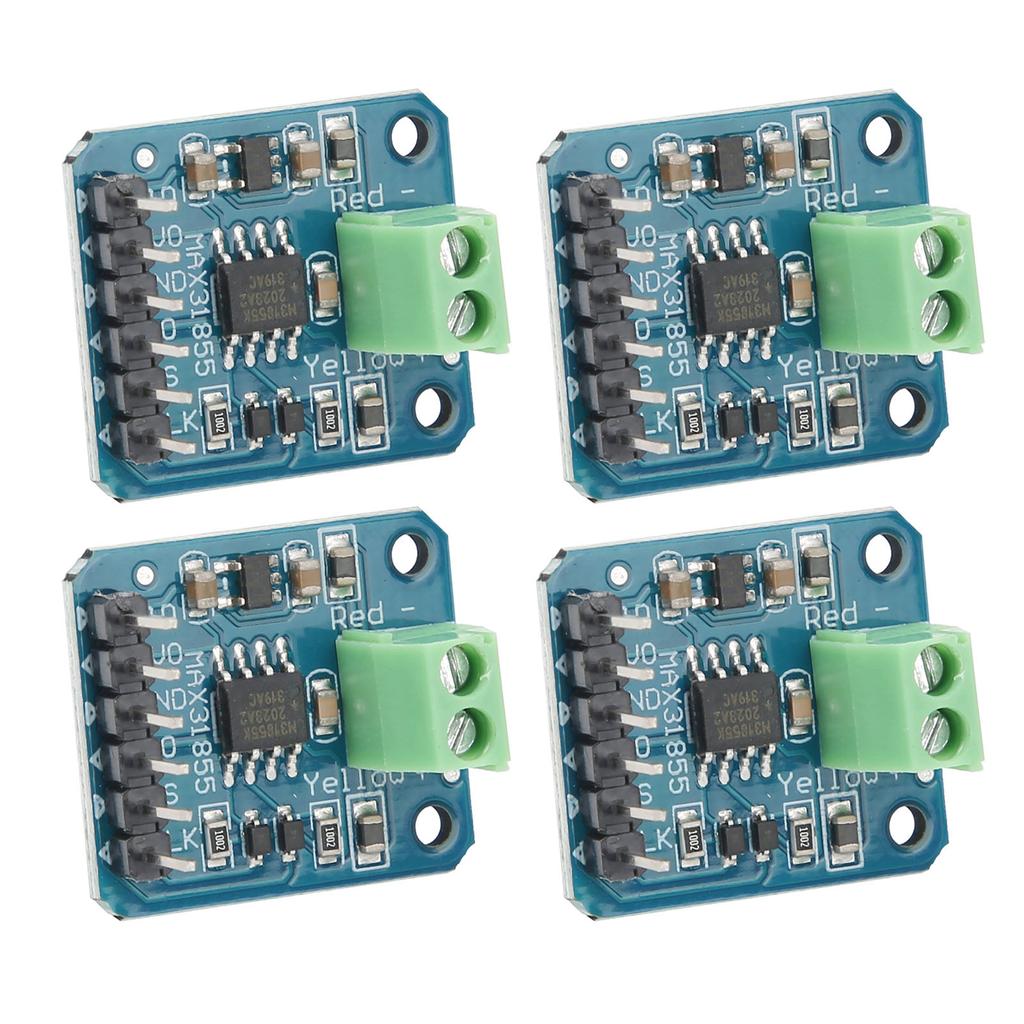 4PCS K Type Thermocouple Module Temperature Sensor Board 200 celsius to 1350 celsius SPI Port Digital Output
