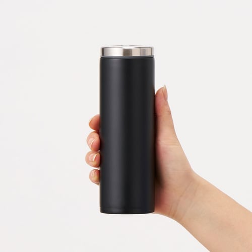 Light Stainless Steel Bottle, 300ml | Slim Thermos Bottle with Double Vacuum Wall, Insulated, and Cold Water Bottle, Perfect for Expo Gifts, Mother's