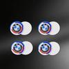 11mm 14mm Car Remote Key Decoration Emblem Sticker For BMW 50th Anniversary 3 5 7 Series X5 E46 E83 F16 E70 M3 M4 M5 G30 G20 G15 vdkc30