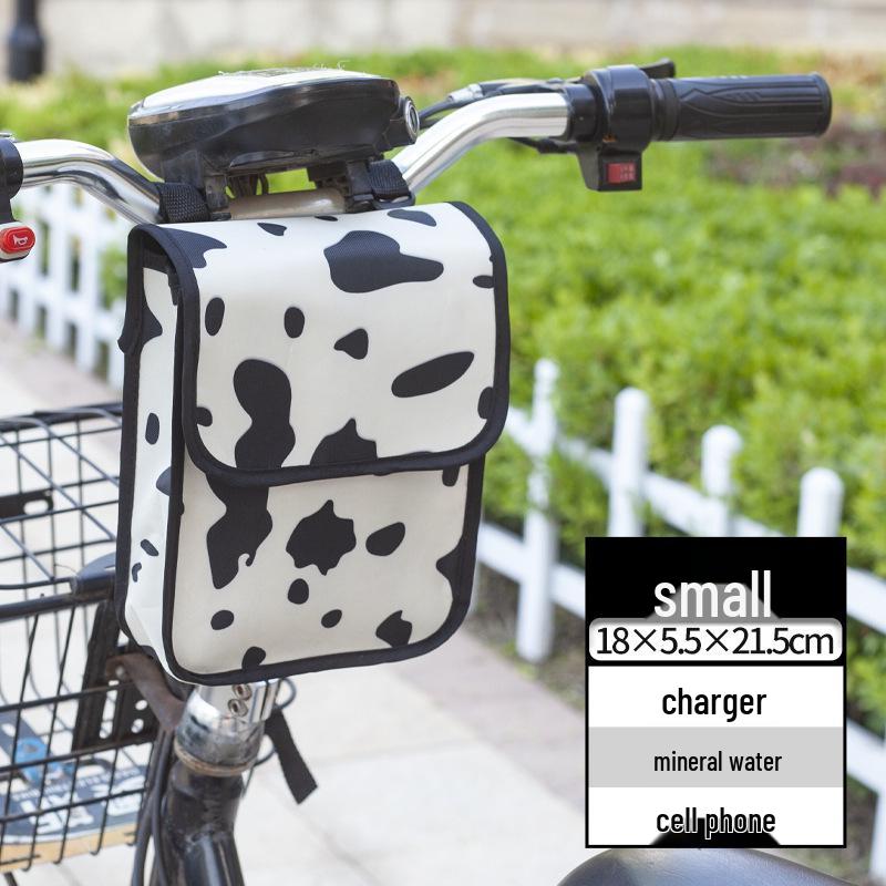 Electric Bike Handlebar Storage Bag: Motorcycle & Bicycle Phone Holder