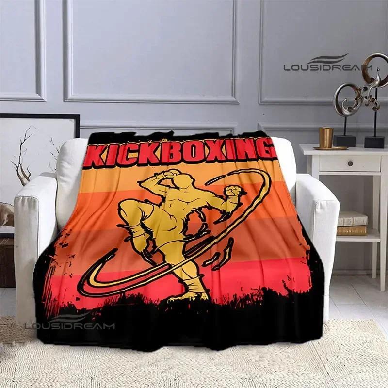 3D Boxing Printing Blanket blankets for beds Flange Warm blanket Home travel blankets bed linings birthday gift