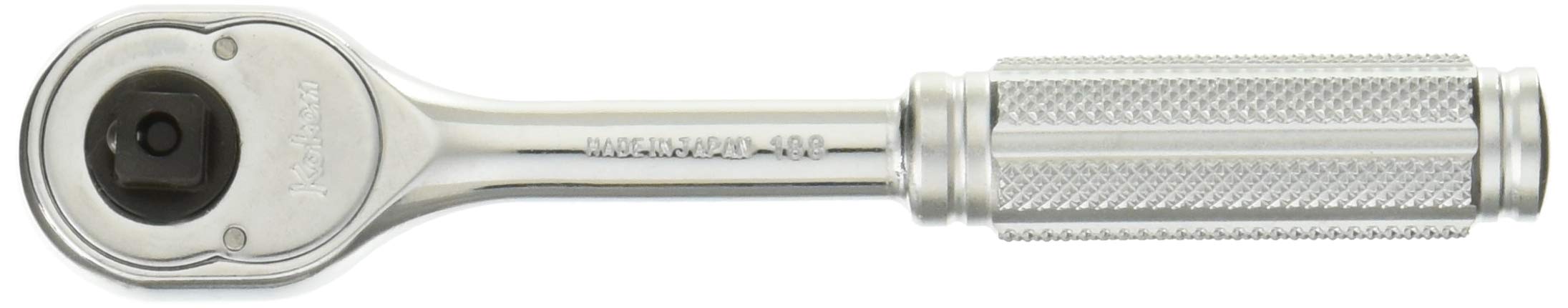 Трещотка с квадратным приводом Общая длина 2753NB Ko-ken 1/4  (6,35) (Рукоятка с насечкой), 115мм,