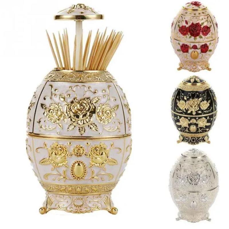 Nordic Automatic Push-type Toothpick Box Household Creative Toothpick Holder Hotel Restaurant Fashion High-end Toothpick Holder