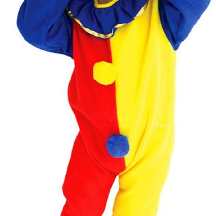 Clownkostüm Clown-Outfits Kinder Clown Verkleidungsset Clownshut Clownsnase Clown-Overalls Cosplay Halloween-Kostüm