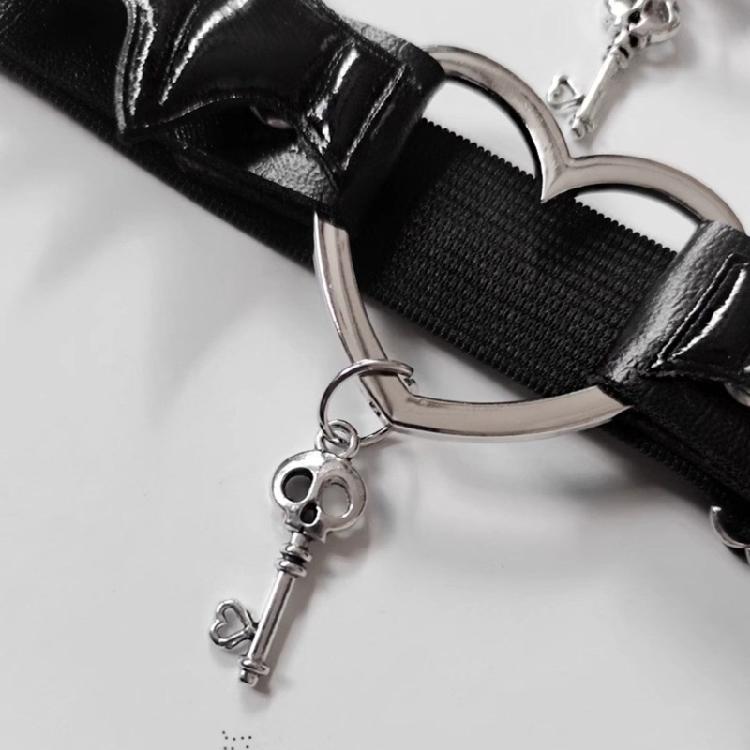Goth Garter Belt Adjusting Sexy Garter Strap Role Play Costume Accessories