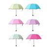 Flowering In Water Umbrella 3 Folding Parasols Portable Sunshades Umbrellas for Travel and Outdoor Activities Women Gift