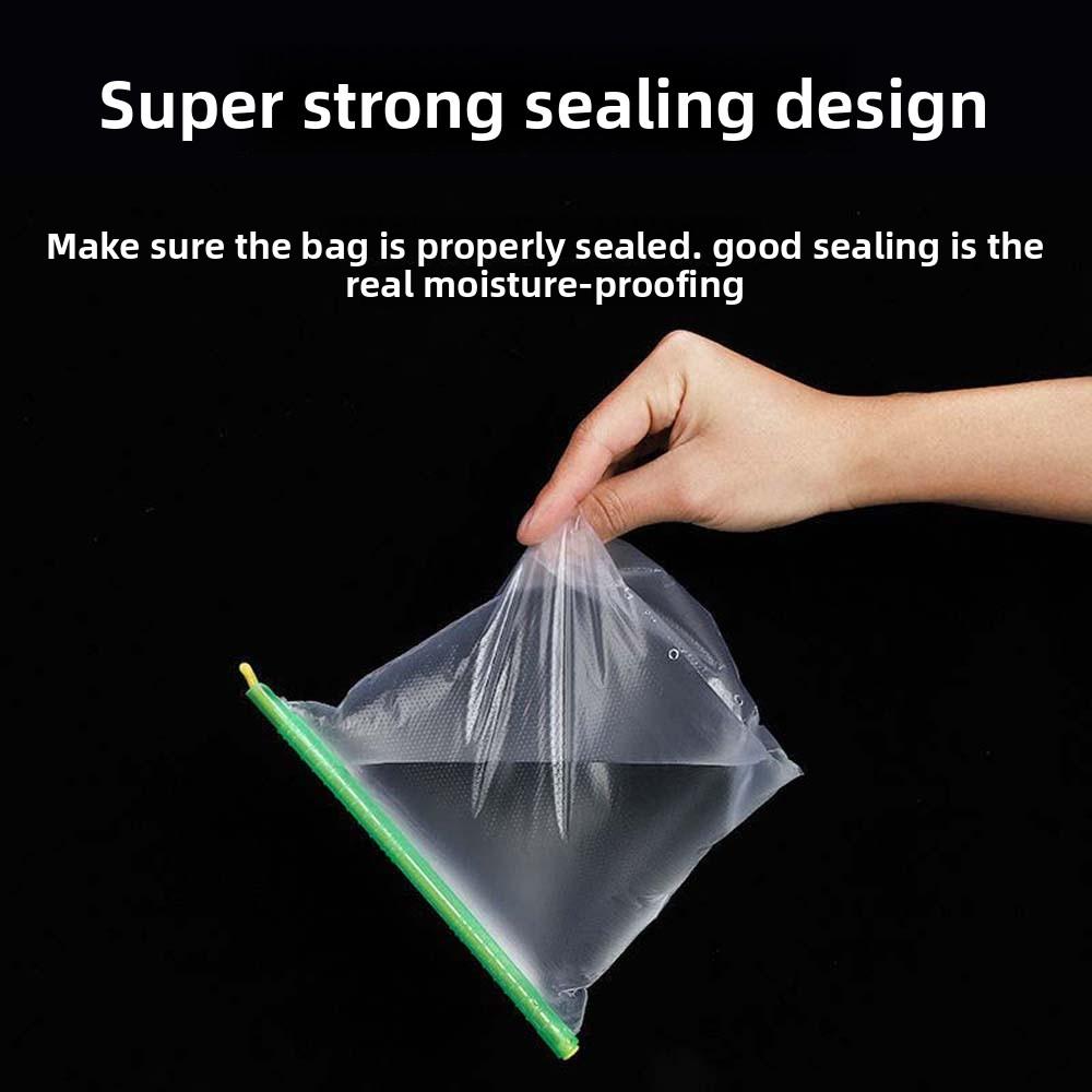 Packaging Sealer Stick Storage Sealer Clip Milk Powder Bag Food Seal Stick Seal Storage Clips Moisture-proof 16Pcs