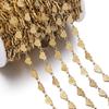 1Meter Stainless Steel Embossing Love Heart Leaf Oval Star Moon Link Chains Necklace Bracelet Jewelry Making DIY Chain Supplies