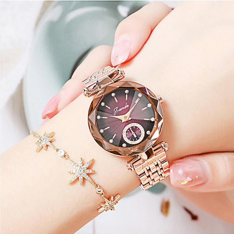 Women Wrist Watches Top Brand Luxury High Quality Movement Quartz Watches For Female Clock Stainless Steel Relogio
