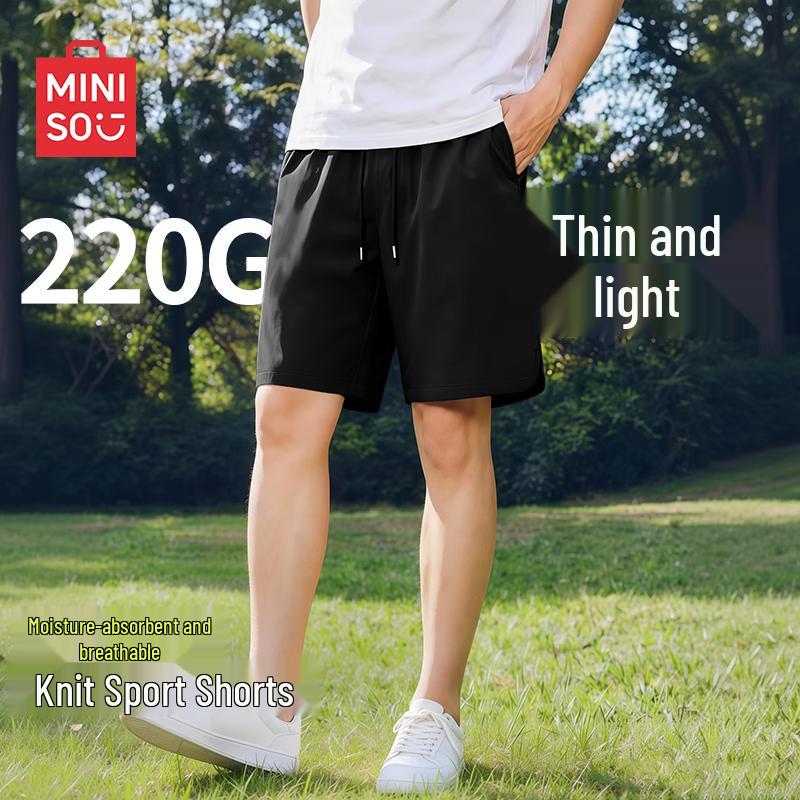 

MINISO Men s Heavyweight Casual Sports Shorts M