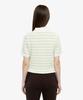 Lacoste Women'S Striped Sweater Polo Shirt Pf710E-56G Uyb