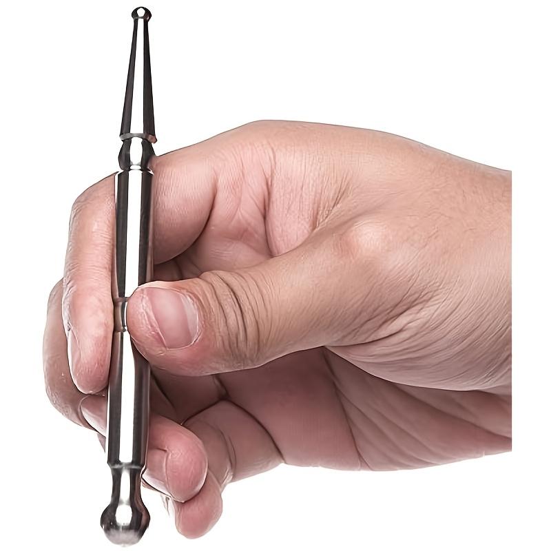 

1Pc stainless steel deep tissue massage pen acupoint massager, friendly manual massager 1