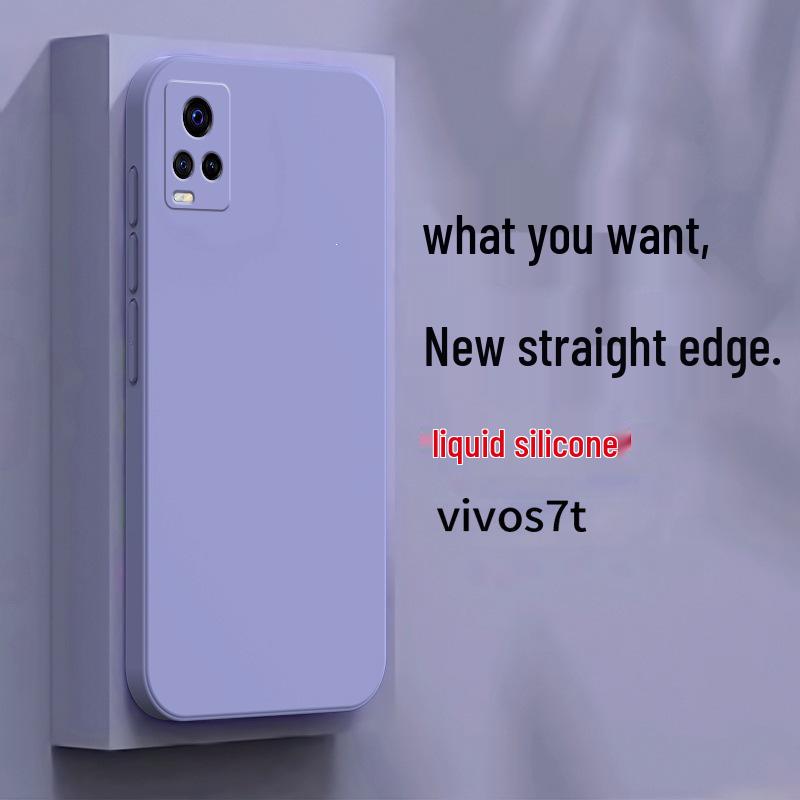 Vivo S7t V2080A Silicone Protective Phone Case Full Coverage