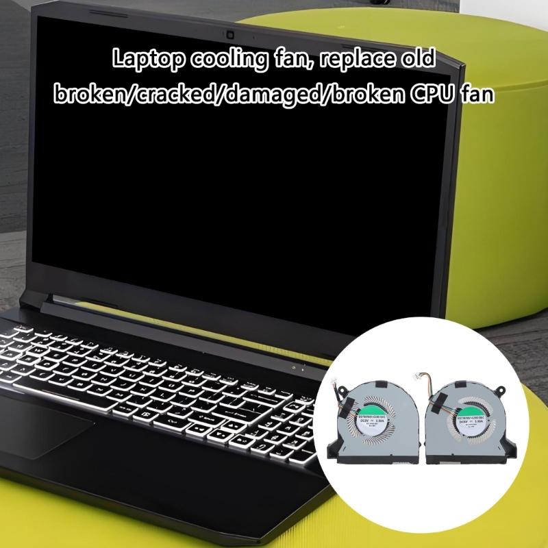 CPU GPU Fan Laptops Cooling Fan DC5V 4Pin 4wires Coolers for V17 VN7-793G / V15 VN7-593G Laptops Part