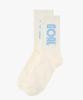 GOALSTUDIO Essential Light Crew Socks-Cream