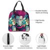 Anime Hisoka Hunter X Hunter Magical Joker Insulated Lunch Bag for Women Children Leakproof Food Boxes Thermal Lunch Box Tote
