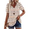 Women's Fashionable Casual Vintage Printed Blouse
