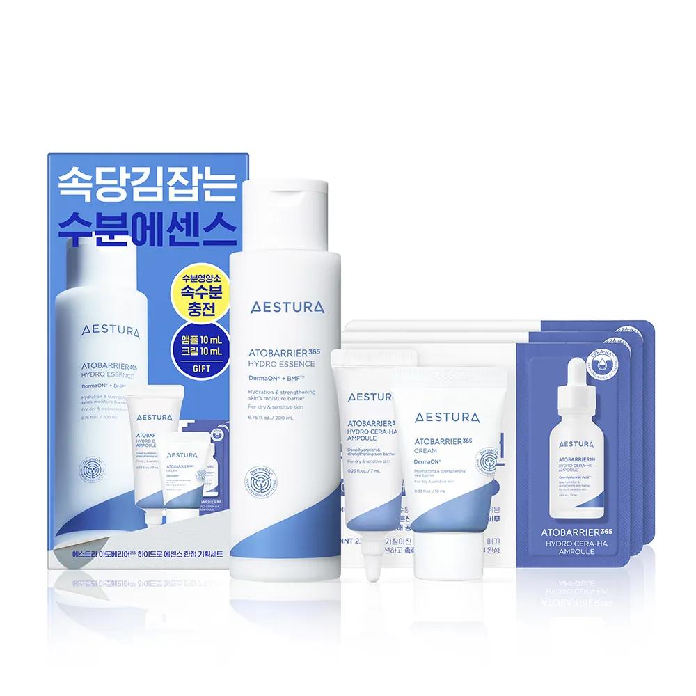 AESTURA Atobarrier 365 Hydro Essence 200 мл Специальный набор (+Крем 10мл+Ампула Cera-Hyal 10мл)