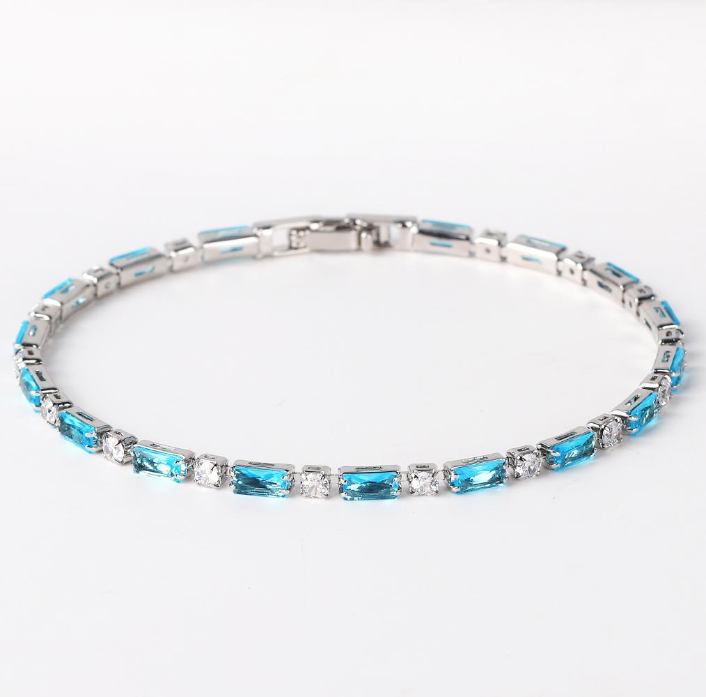 Luxury Rainbow Iced Out Zircon Tennis CZ Bracelet Women's Stretch Adjustable Bracelet Hippie Fashion Accessories Jewelry Gifts