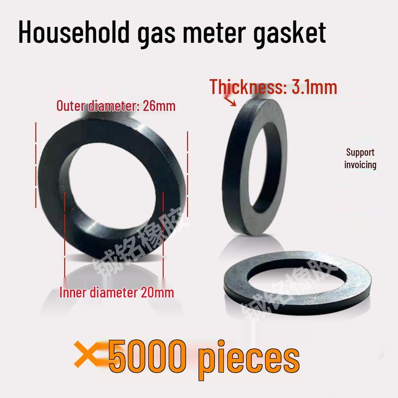 Gas Meter Inlet/Outlet Sealing Gasket for Natural and Coal Gas