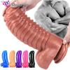 Realistic Dildo Soft Huge Dinosaur Scales Penis With Suction Cup Sex Toys For Woman Female Masturbation