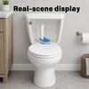 High Performance Water Saving Toilet Tank Flapper Pedal Flush Valve Stainless Steel Chain Flexible Seal Durable One Piece Design