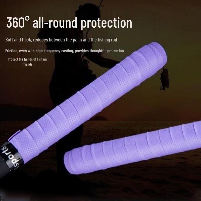Bucket-Packed Sweat-Absorbing Fishing Rod and Racket Grip Tape