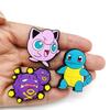 Pikachu Cartoon Shoe Charms Anime Cute Charmander Squirtle Diy Accessories For Sandals Bags Decoration Gifts For Kids Adults Children's Birthday Gift