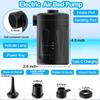 Portable Electric Outdoor Inflatable Pump With 5200mAh Battery Portable Air Mattress Pump Rechargeable Mini Inflator Air Pump for Inflatables Pool