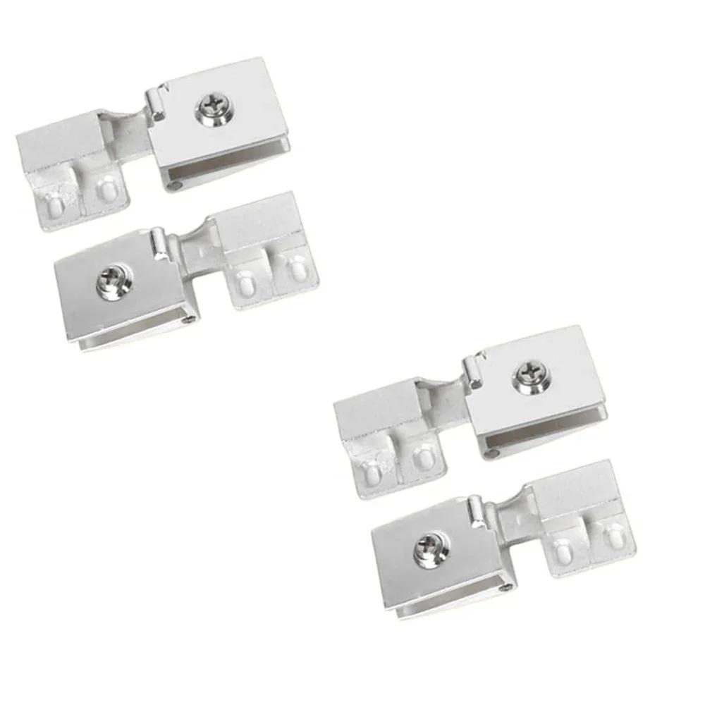 

For Bathroom Renovation Frameless Glass Door Hinges Adjustable Tension Hinges Adjustable Tension Rust Resistant Material серебряный