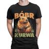 Biber Kurwa Biber Biber Lustige Grafik 100% Baumwolle T-Shirt Biber Kurwa T-Shirts Oberteile Für Unisex