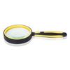 2X Portable Yellow Magnifying Glass 110Mm Diameter Lens Is Suitable For Reading Books And Newspapers For The Elderly