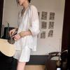 Summer New Tea Style Outfit Chiffon Chinese Traditional Folk Style Fashion Fresh Travel Set Dress