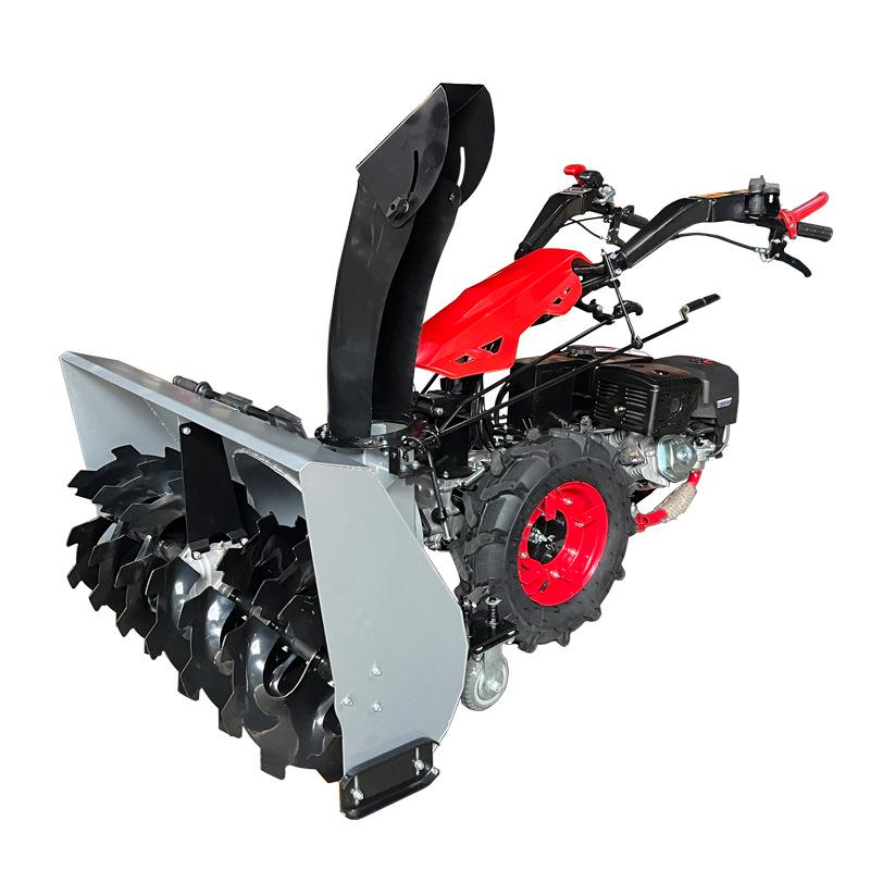 Snow Sweeper: 15HP Compact Push Snow Remover for Home and Property