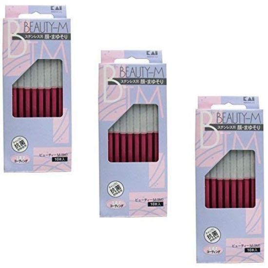 

Набор из 3-х бритвенных станков Kai Razor Beauty M (10P)