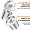 Stainless Steel Coffee Capsuled Cup Reusable Cup Pods Coffee Filters Refillable Coffee Pods Capsuled Hardware Cup