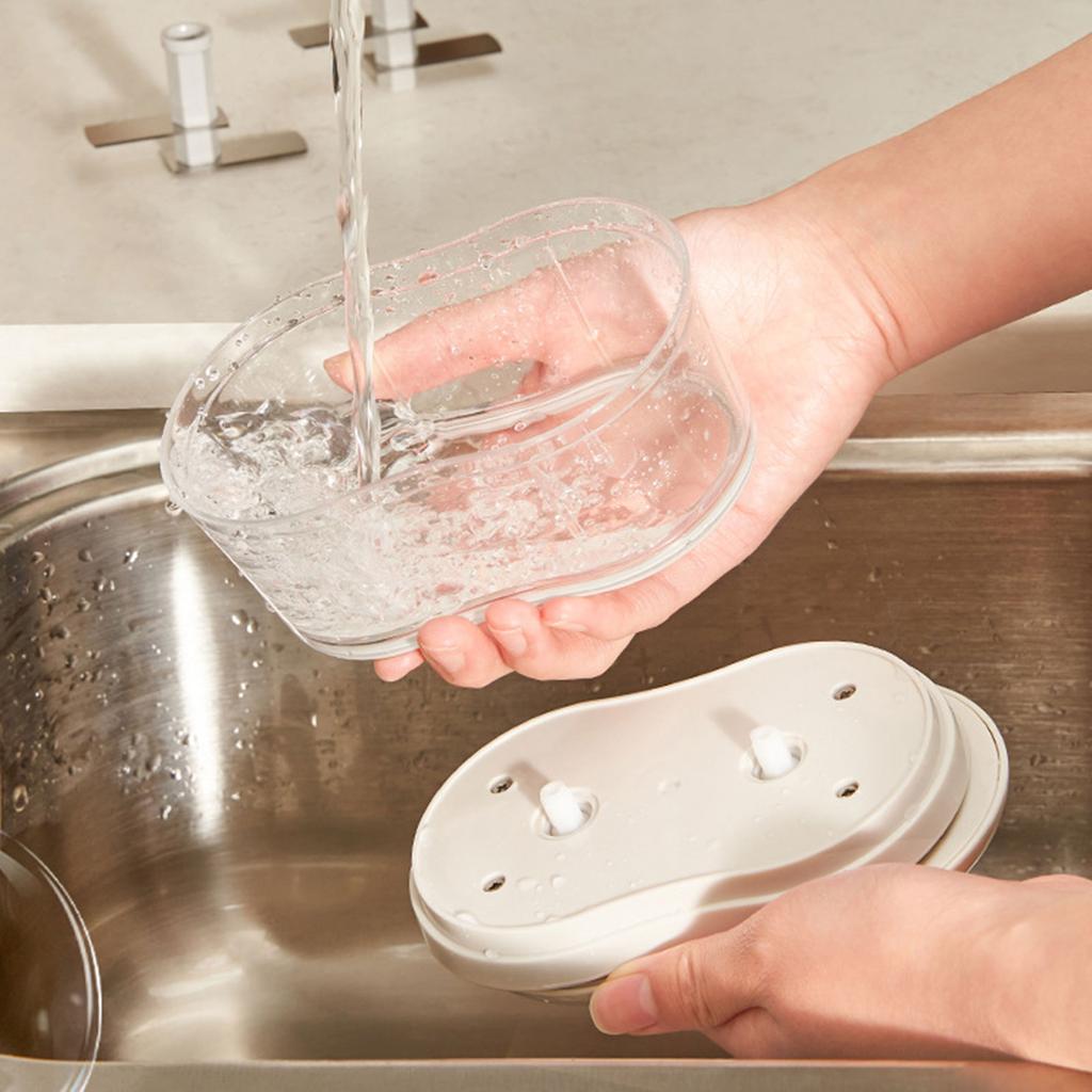 Easy Hand Push Garlic Chopper Manual Vegetable Mincer Portable Food Processor for Home Cooking Household Kitchen Tool