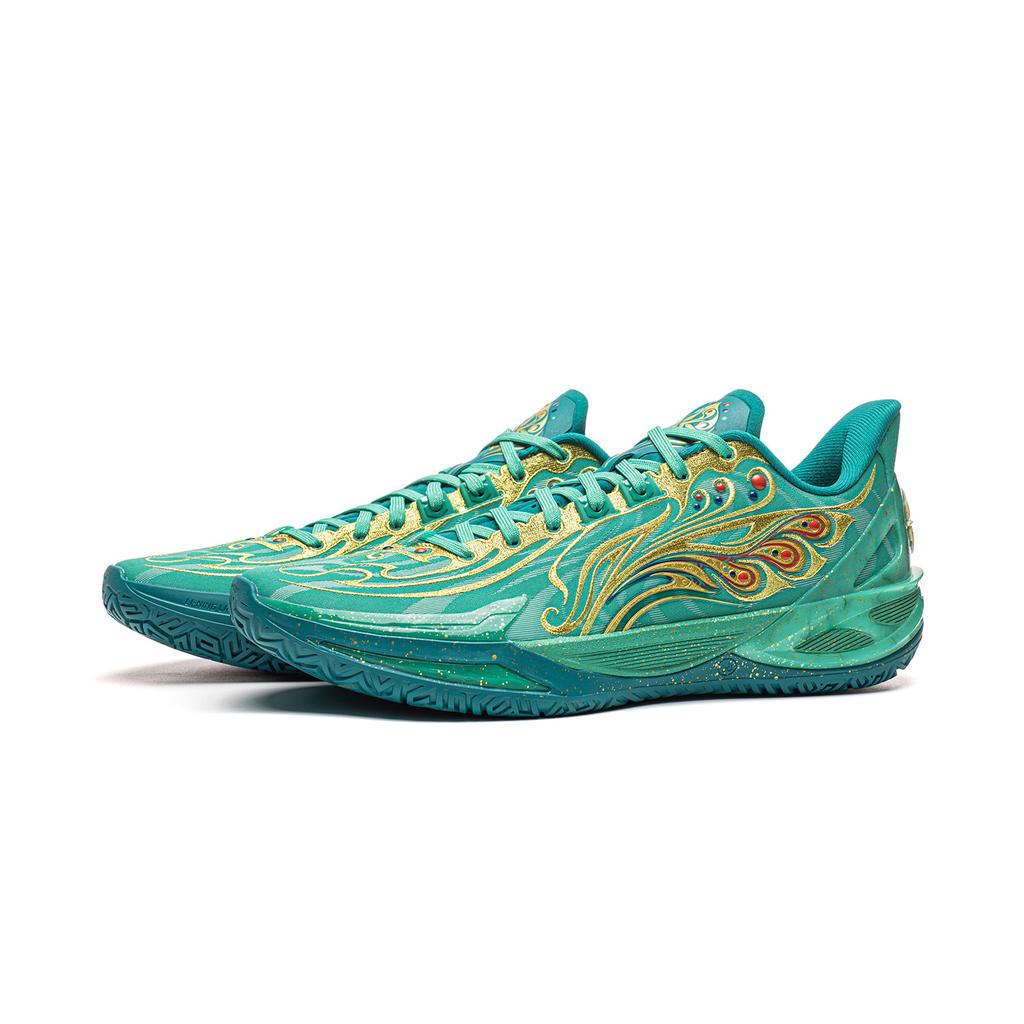 LiNing Blade 6V2 Korona Feniksa Ultralekka Technologia Elastyczne Stabilne Wsparcie Zapobiegające Skręcaniu Niskie All-Around Buty do Koszykówki Męskie sneakers ABAW083-1