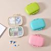 Portable Medicine Organizer: 8-Compartment Dustproof & Moisture-Proof Pill Box for Travel and Business Trips