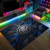 Tappeto in Velluto Cristallo Design Borussia Dortmund Accogliente Non?Tappeto Stampato Antiscivolo per Camera da Letto Soggiorno Ingresso
