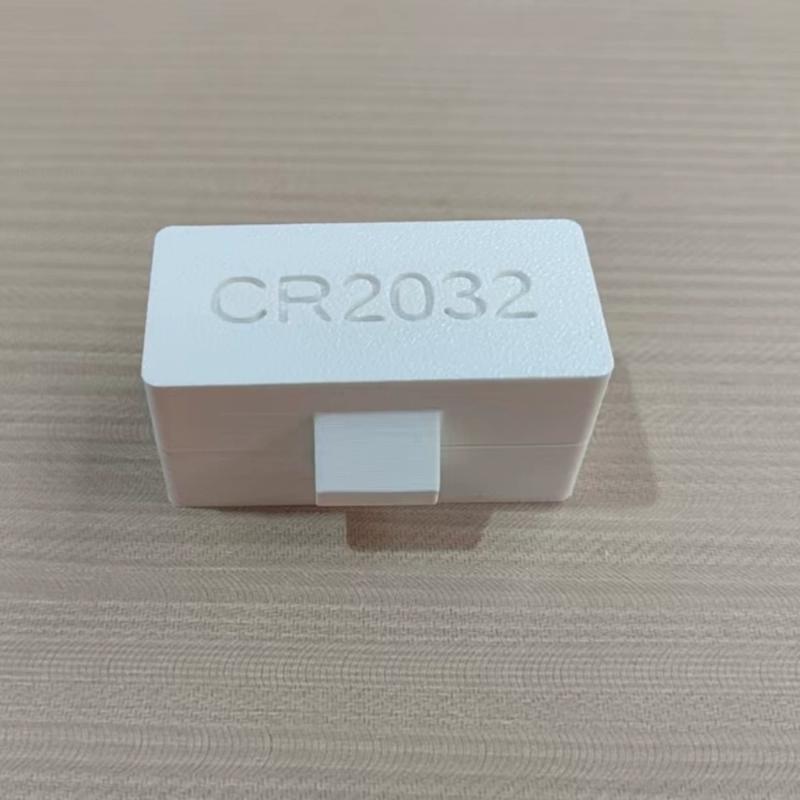 10-Hole CR2032 Button Battery Holder With 10 Drawer Slots - Portable Storage Box For Small Batteries, Prevents Loss
