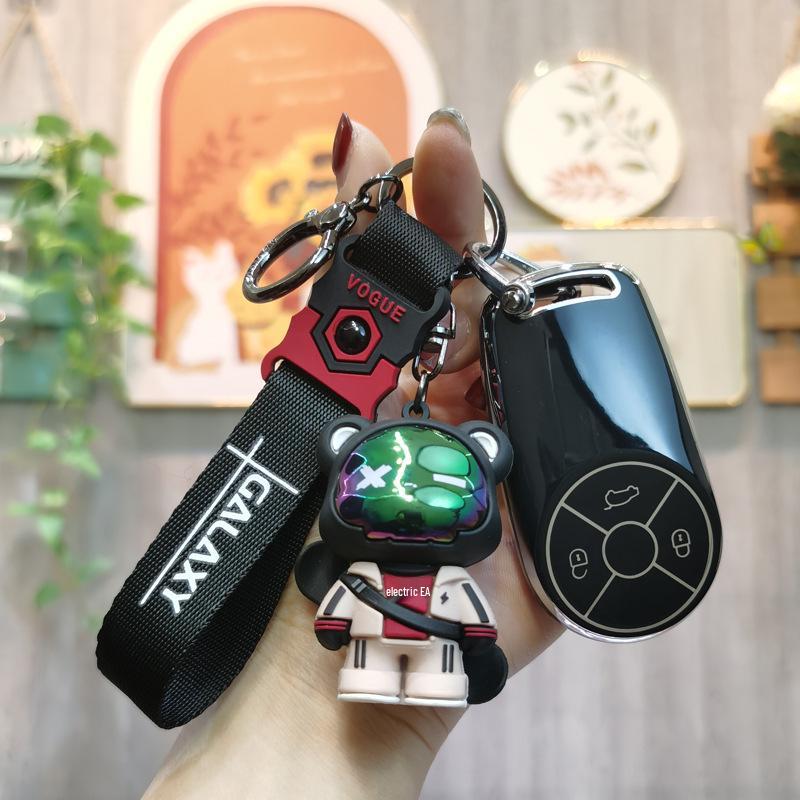 Compatible Key Case for ORA Good Cat, Black Cat R1, White Cat R2 - High-End Car Remote Shell for Men and Women