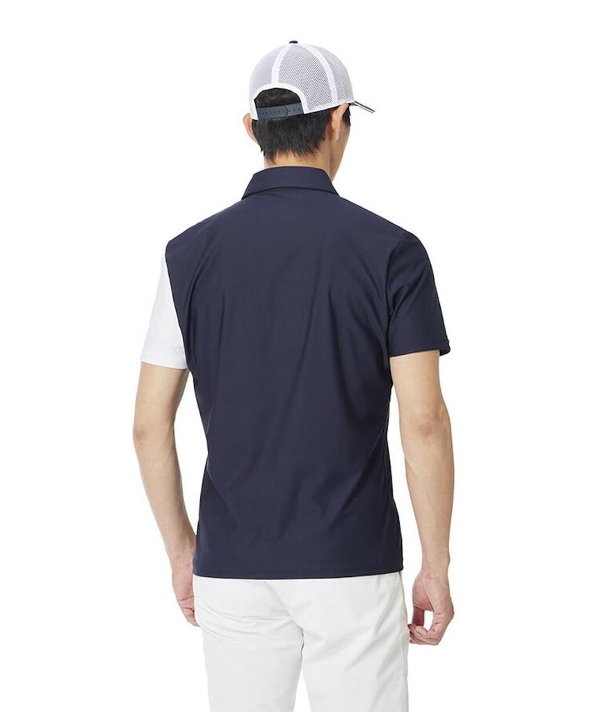 TaylorMade Color Block S/S Polo Shirt, Beige, Size M, Men's, 2025SS UN631
