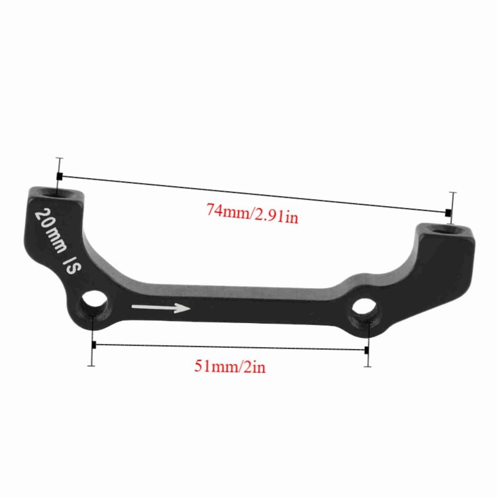 Black Bike Brake Rotor Adapter 140/160/180/203mm Bike Disc Brake Adapter  for Bike Maintenance